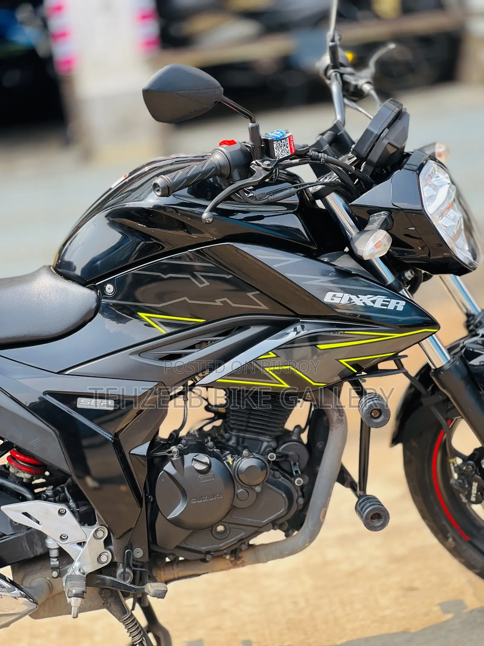 Suzuki Gixxer 2023 Black