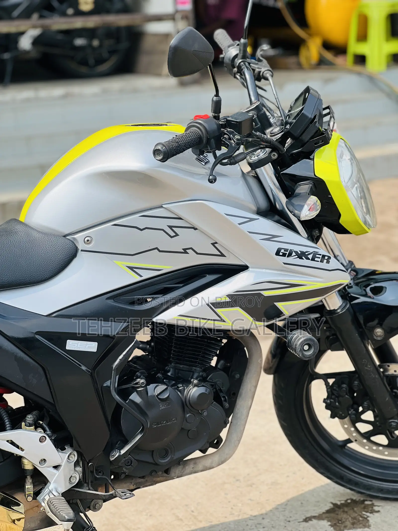 Suzuki Gixxer 2021 Silver