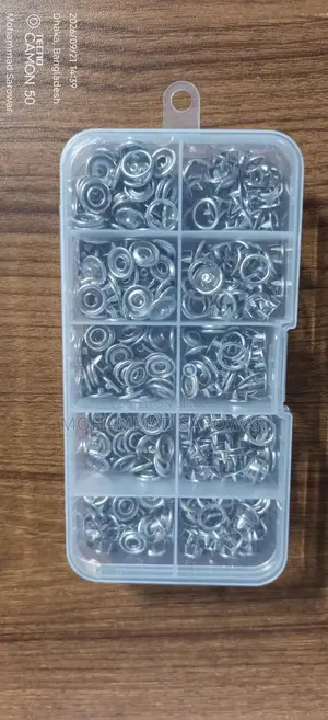 5 Sets Snap Button Available at Wholesale Rate