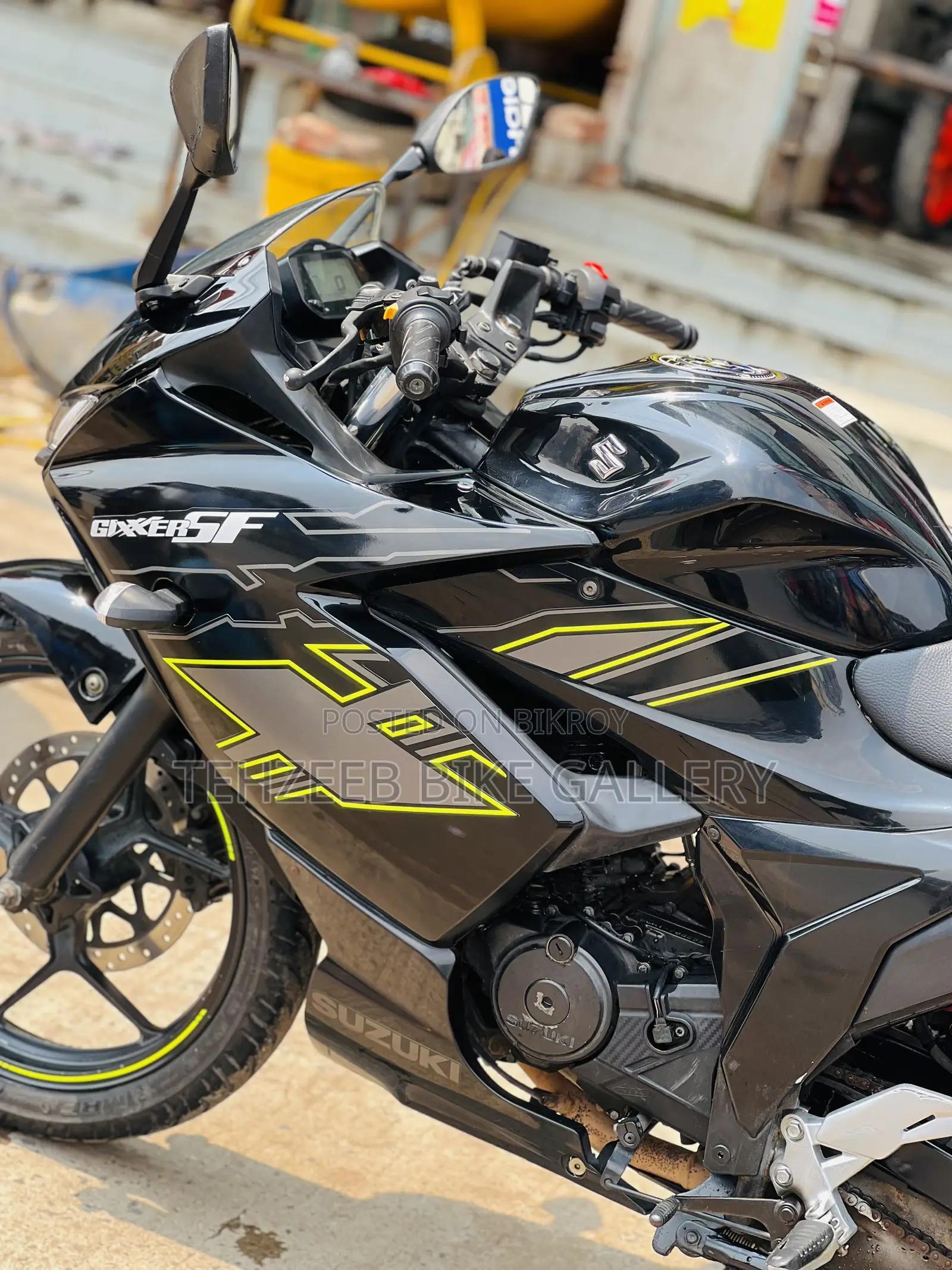 Suzuki Gixxer SF 2023 Black