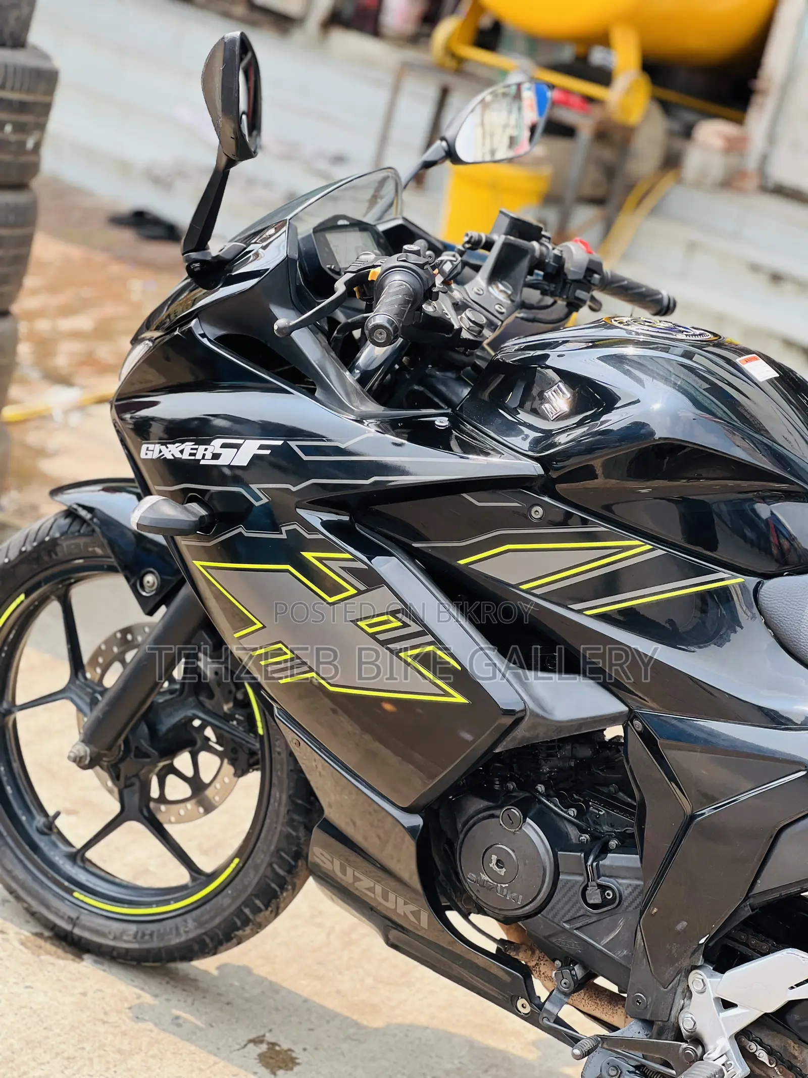 Suzuki Gixxer SF 2023 Black