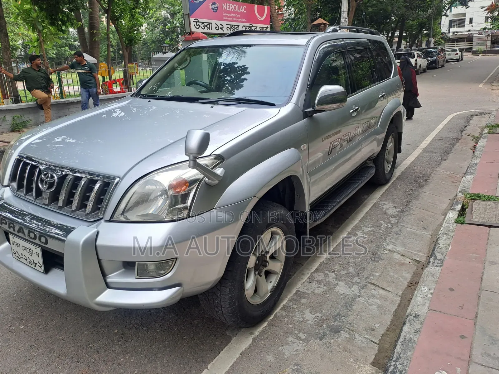 টয়োটা ল্যান্ড ক্রুজার প্রাডো ২০০৮ সিলভার
