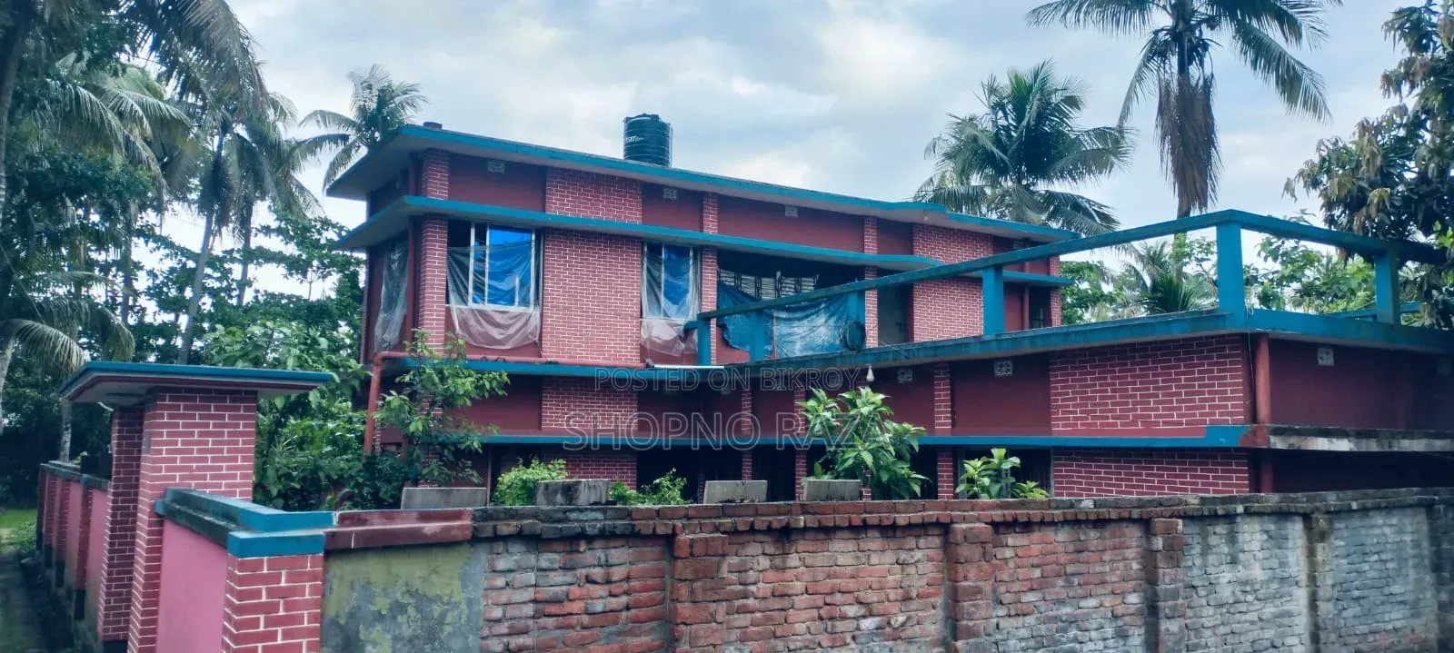 Furnished 3-Bedroom House in Purba Basa Bati 8 No, Bagerhat Sadar for Sale