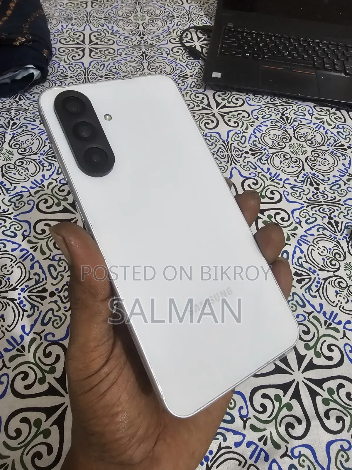 নতুন স্যামসাং গ্যালাক্সি এ৫৬ ১২৮ জিবি সিলভার