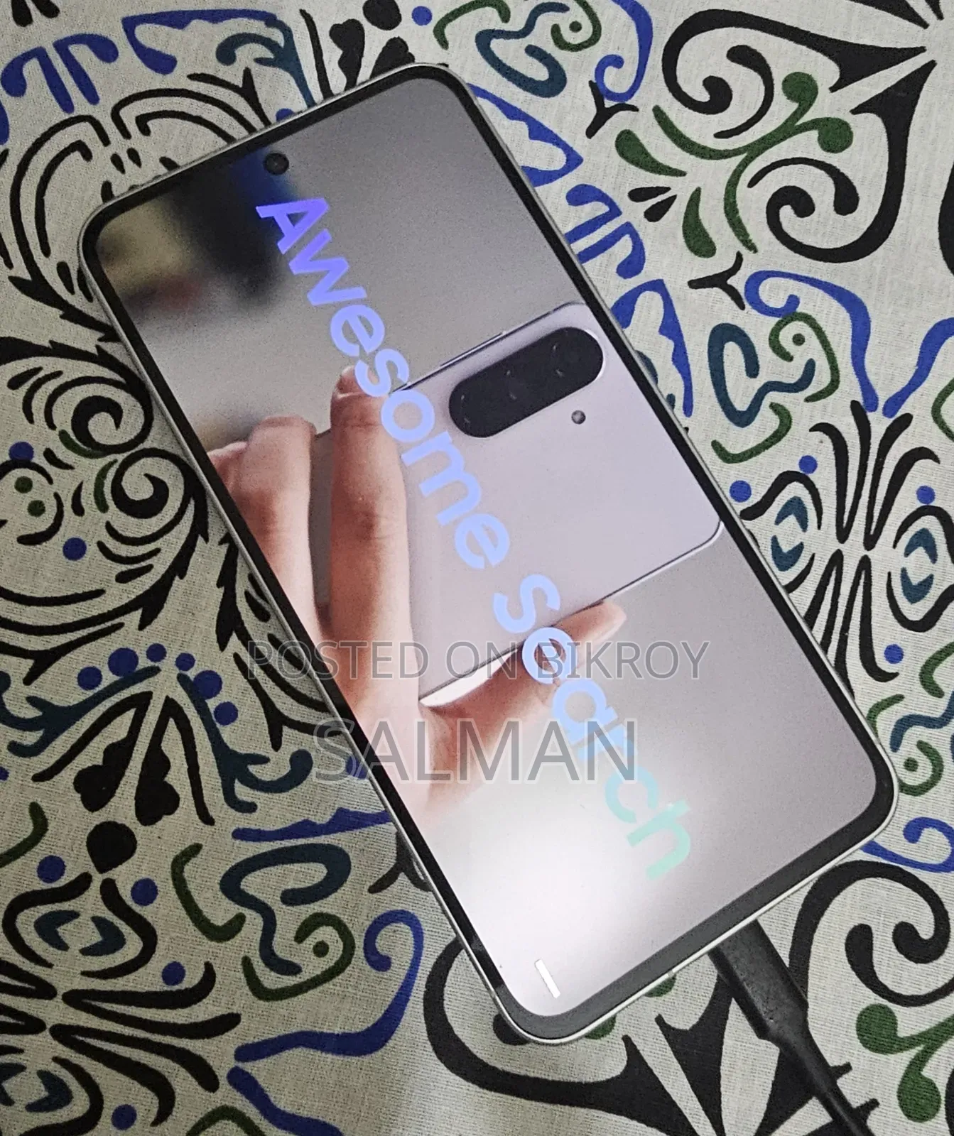 নতুন স্যামসাং গ্যালাক্সি এ৫৬ ১২৮ জিবি সিলভার
