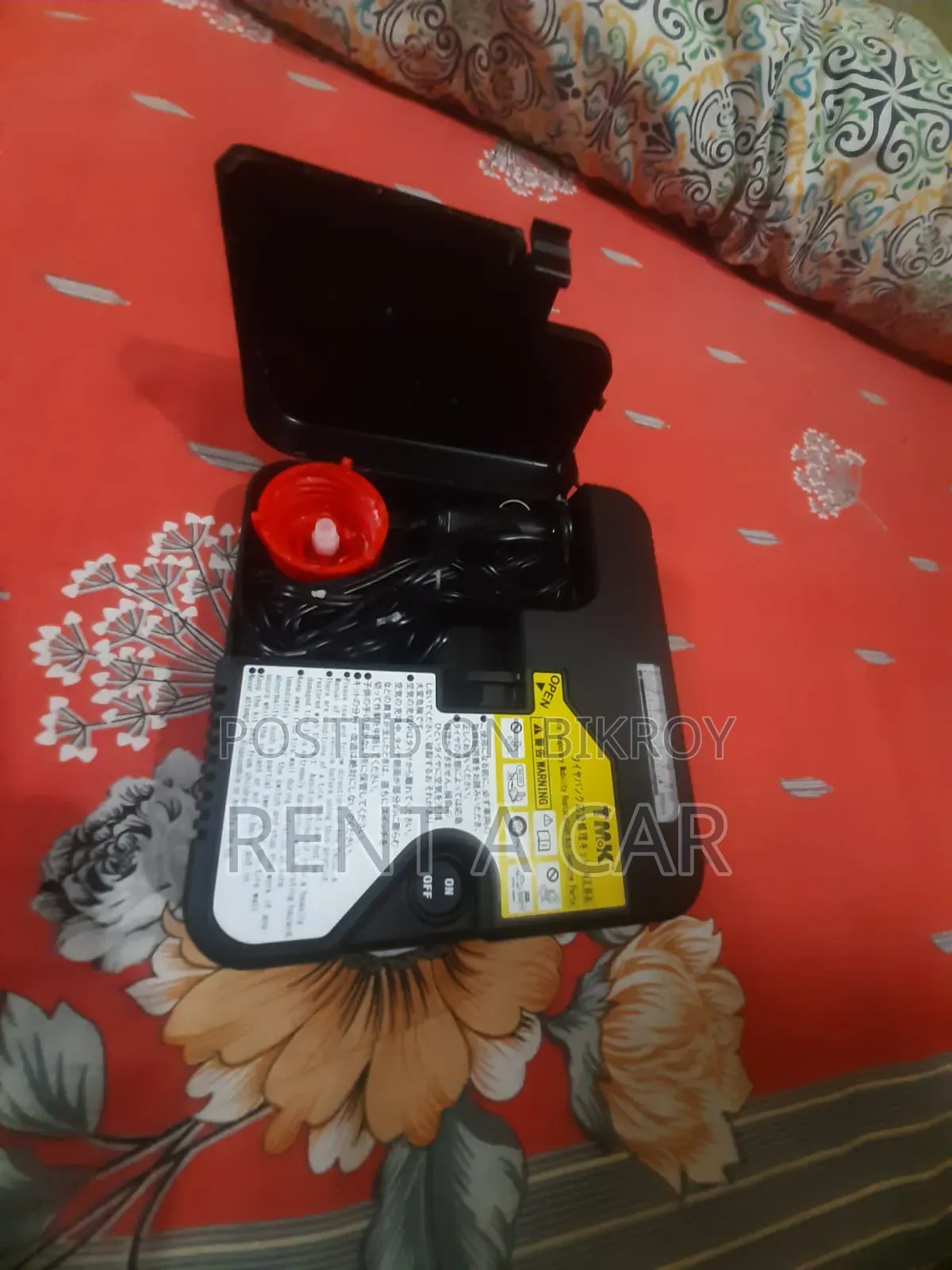 TMK (Tyre Temporary Mobility Restoration / Emergency Repair Kit) 12V