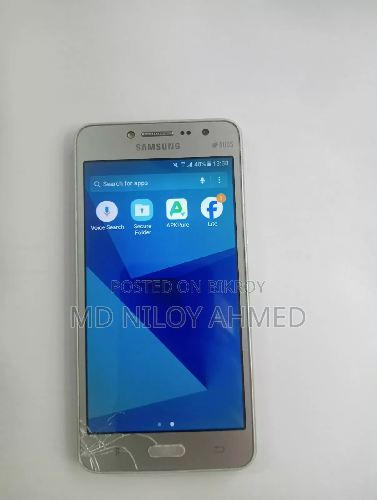 Samsung Galaxy Grand Prime Plus 8 GB Silver