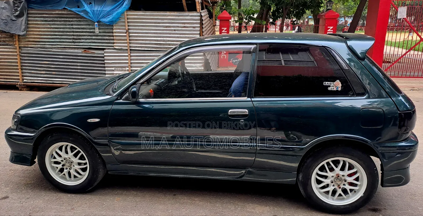 Toyota Starlet 1991 Green