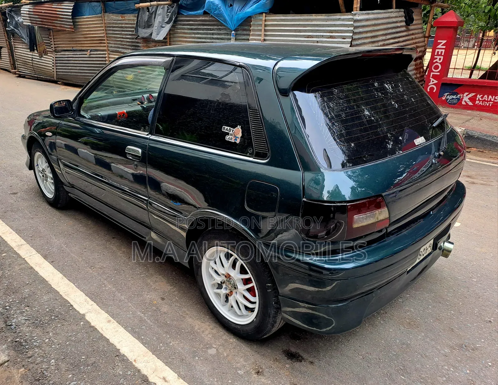 Toyota Starlet 1991 Green