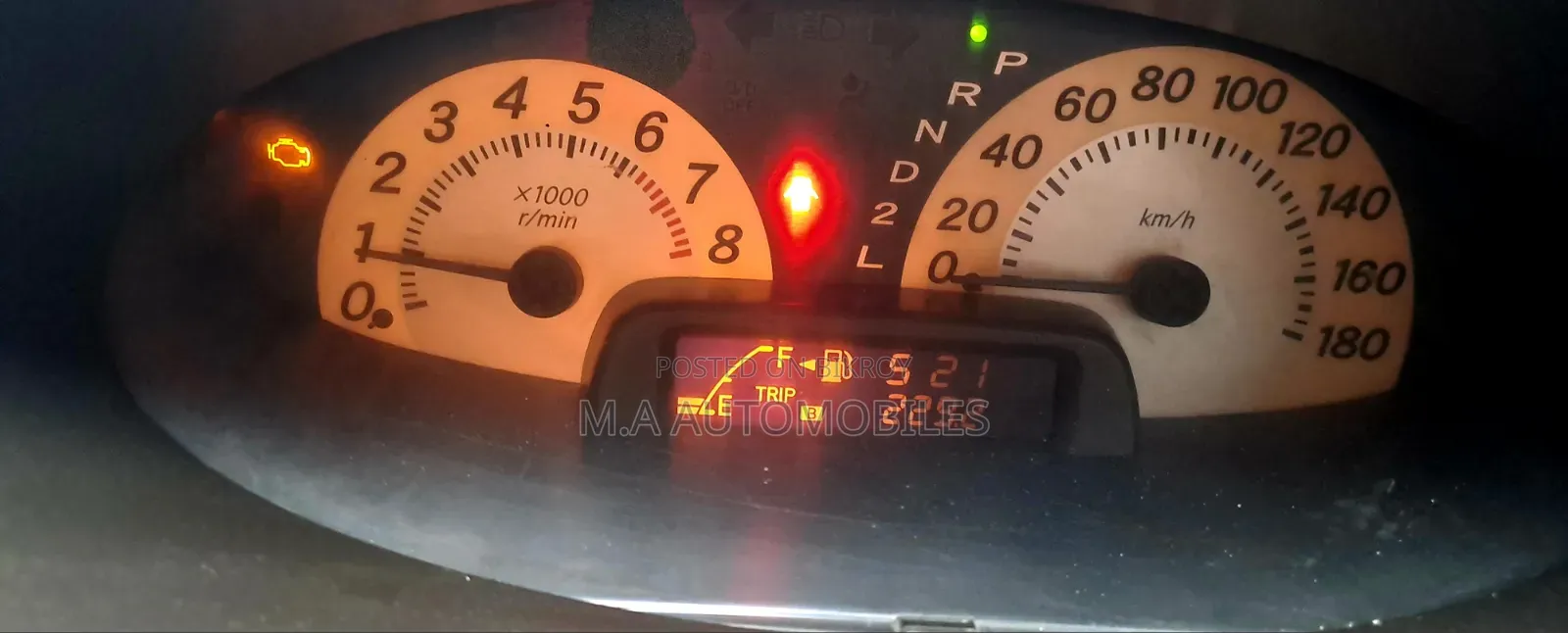 Toyota Fun Cargo 2004 Blue