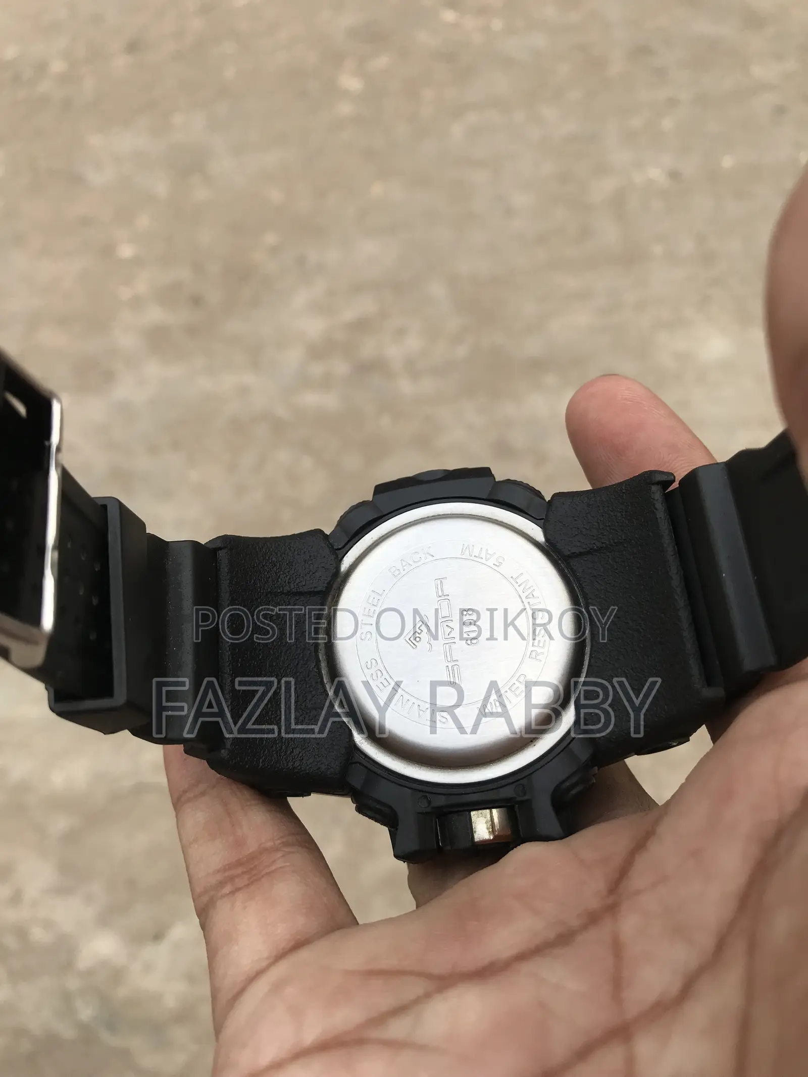 Sanda 6198 Sport Luxury 50 M Waterproof Digital Watch