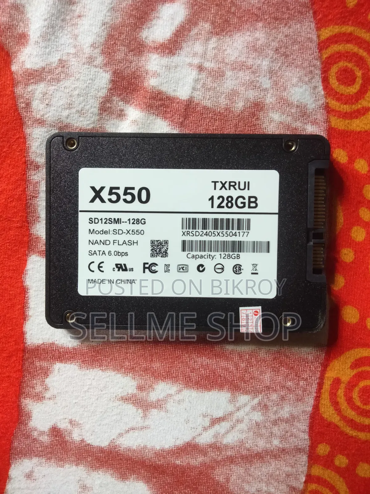 128 GB SATA SSD for Laptop