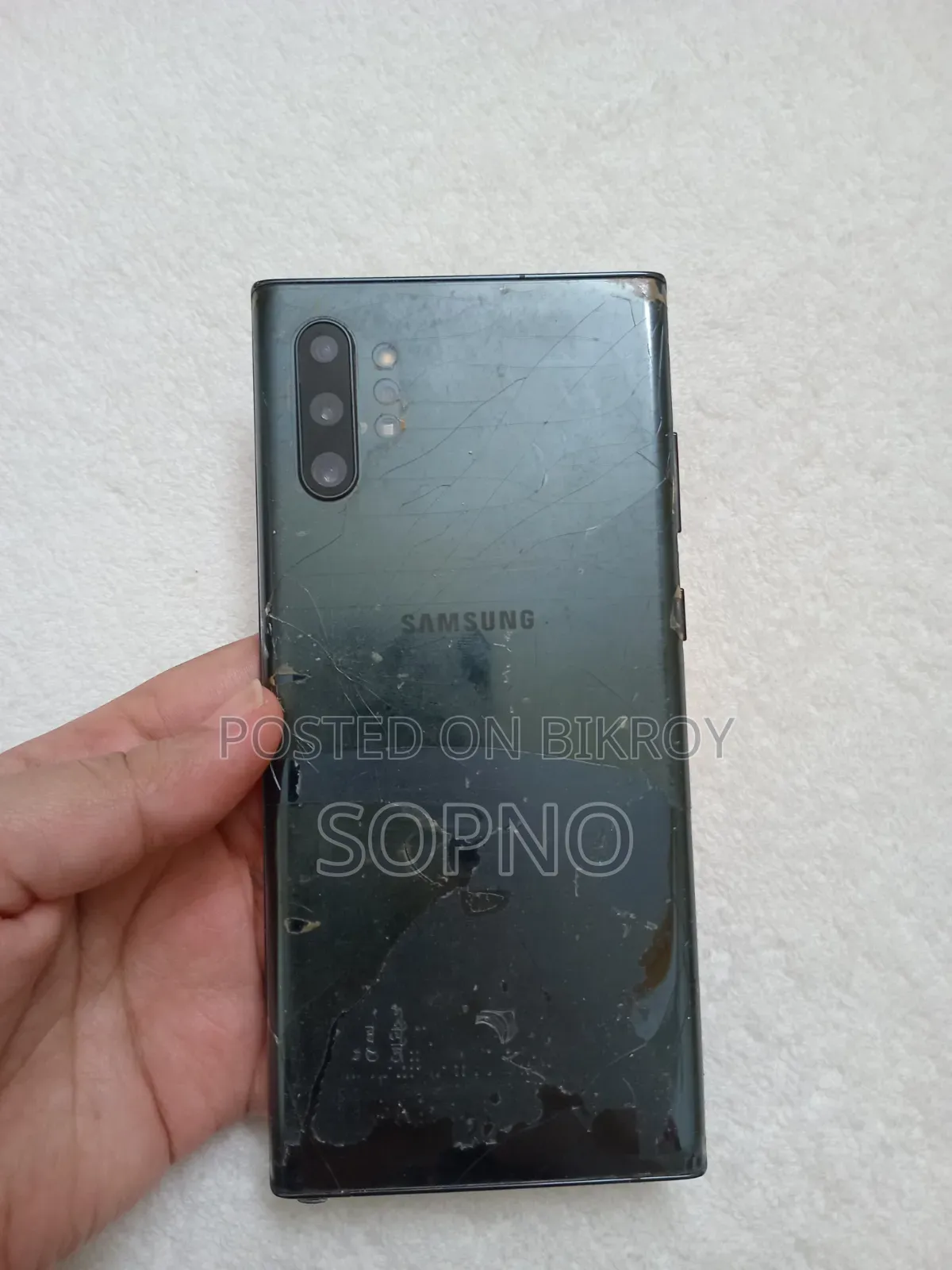 Samsung Galaxy Note 10 Plus 256 GB Black