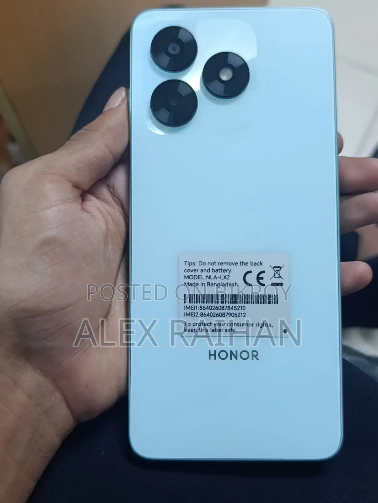 New Honor X5c Plus 64 GB Blue