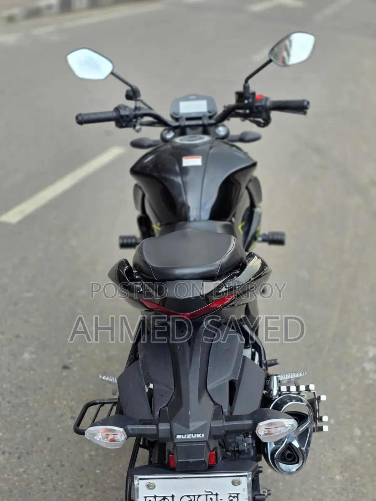 Suzuki Gixxer 2025 Black