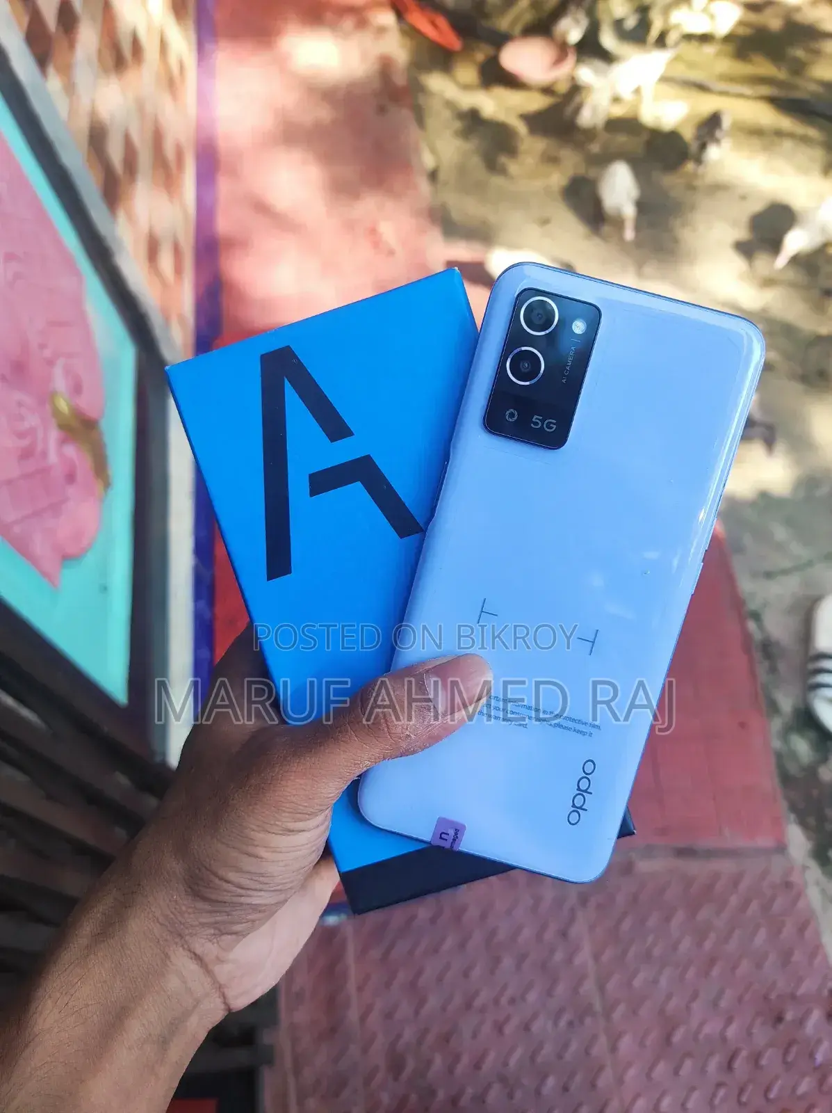 New Oppo A56 5G 256 GB Blue