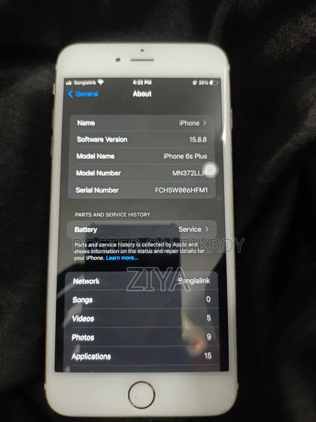 Apple iPhone 6s Plus 32 GB Rose Gold