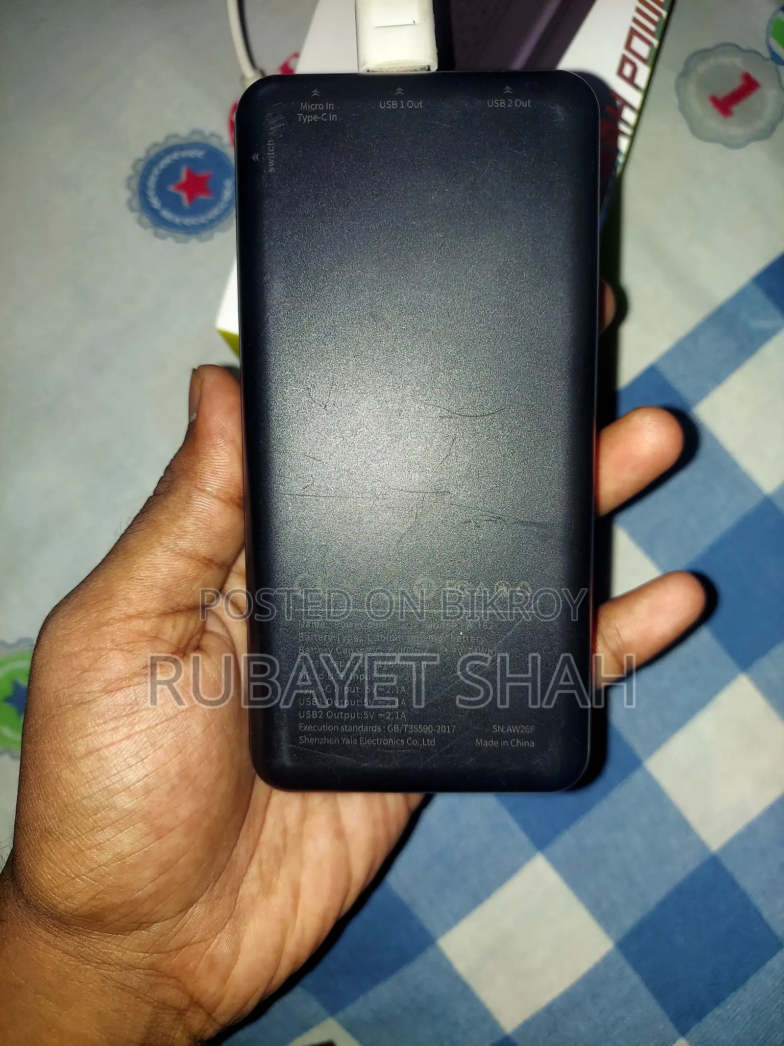 Power Bank Awei 20000