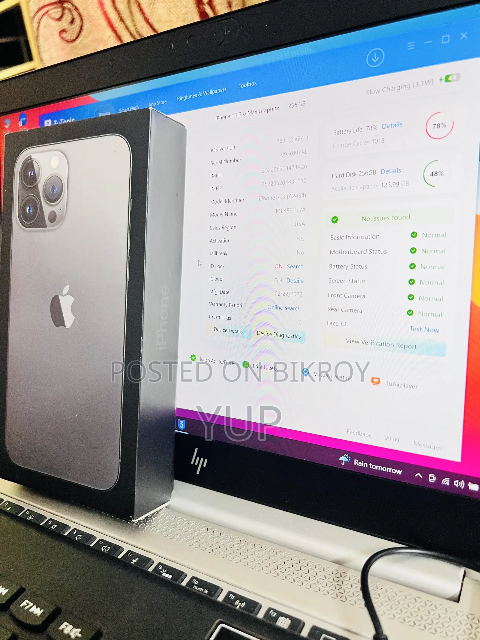 Apple iPhone 13 Pro Max 256 GB Black