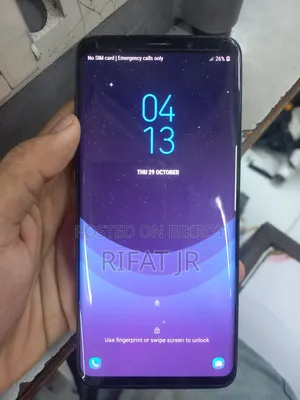 নতুন স্যামসাং গ্যালাক্সি এস৯ প্লাস ১২৮ জিবি ব্ল্যাক