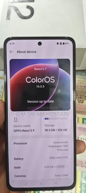 Oppo Reno 256 GB Black