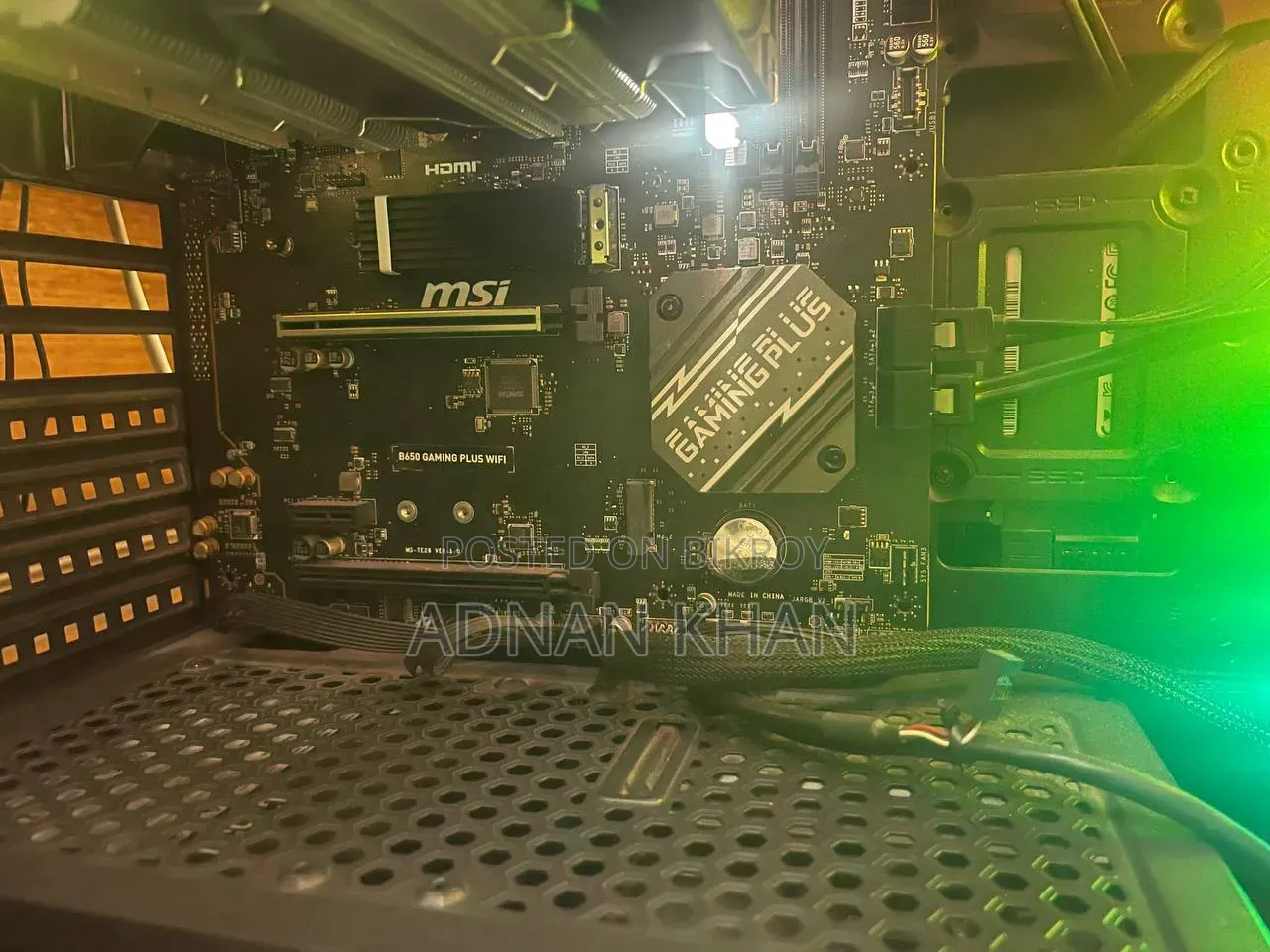 Desktop Computer MSI 16GB AMD Ryzen 7 SSD 256GB