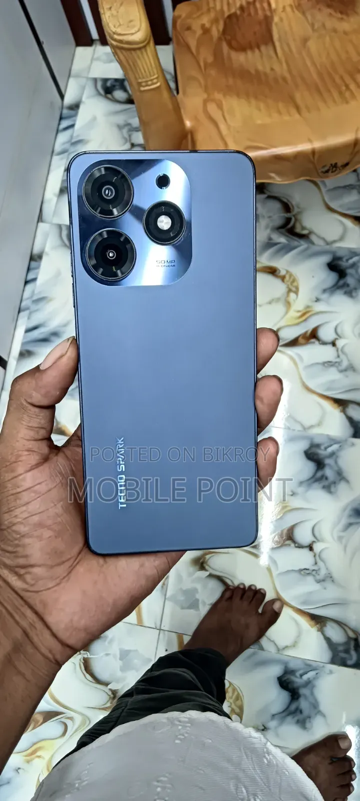 টেকনো স্পার্ক ১০ প্রো ১২৮ জিবি ব্লু