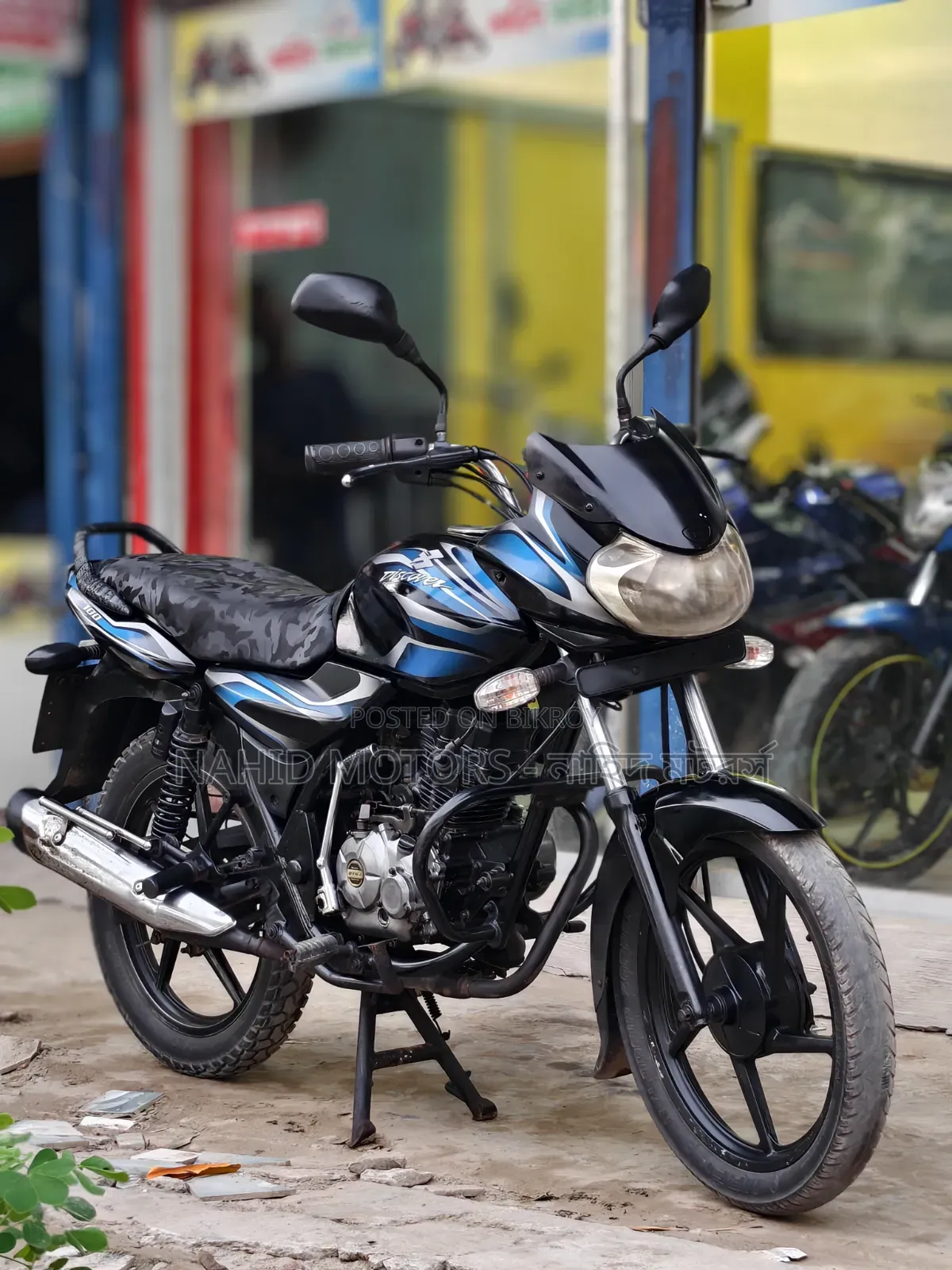 Bajaj Discover 100 2016 Black