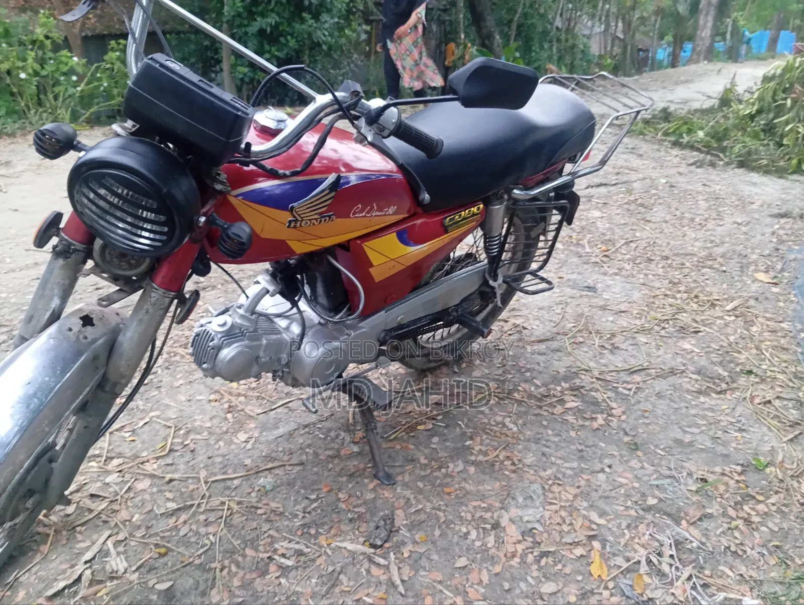 হোন্ডা সিজি১১০ ২০০৩ লাল