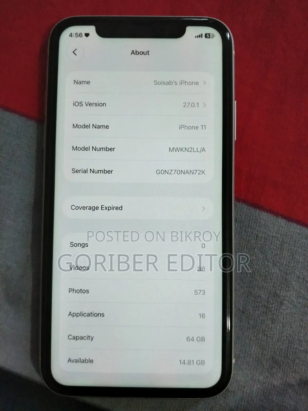 Apple iPhone 11 64 GB White
