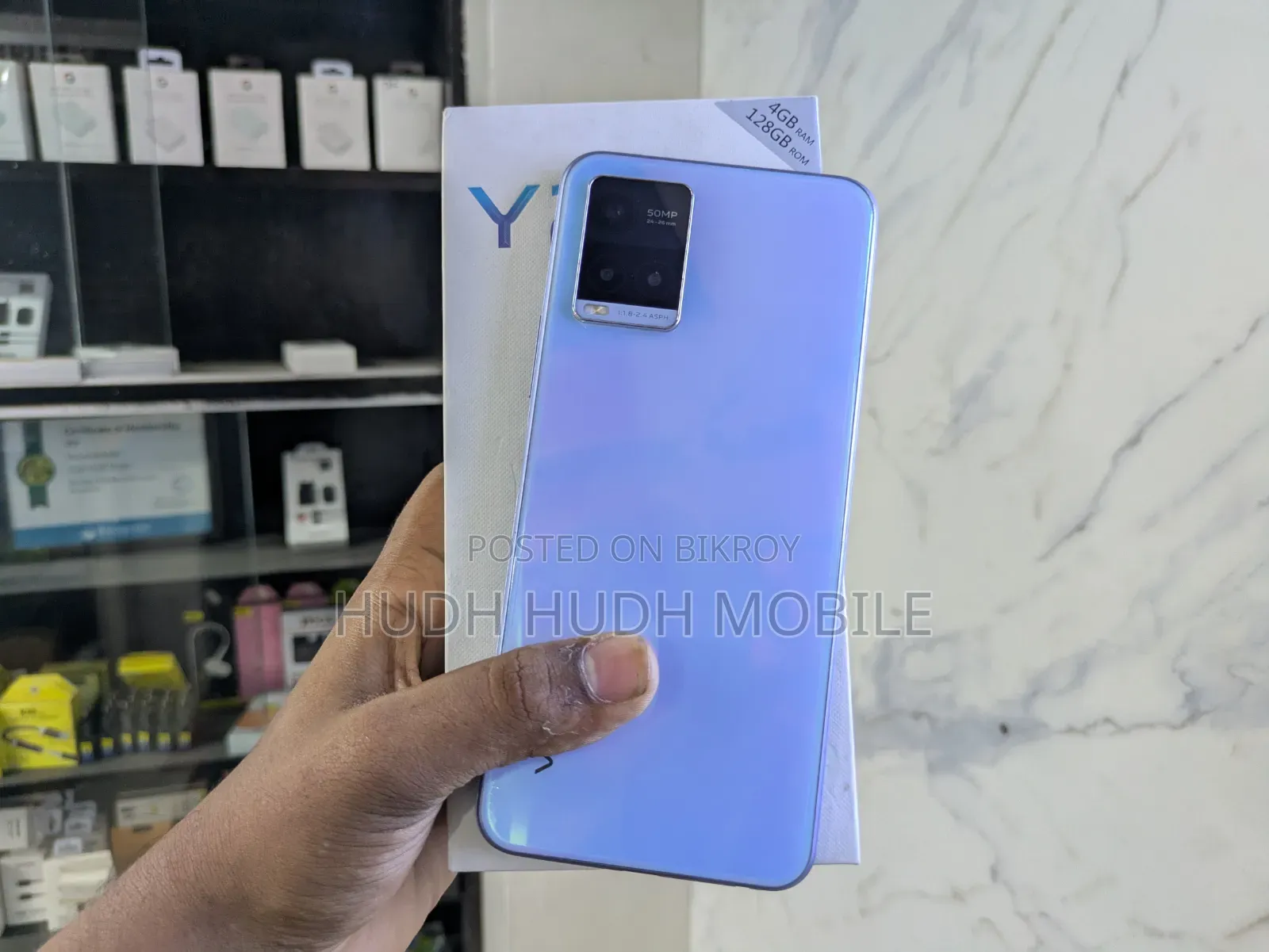 Vivo Y21t 128 GB Blue