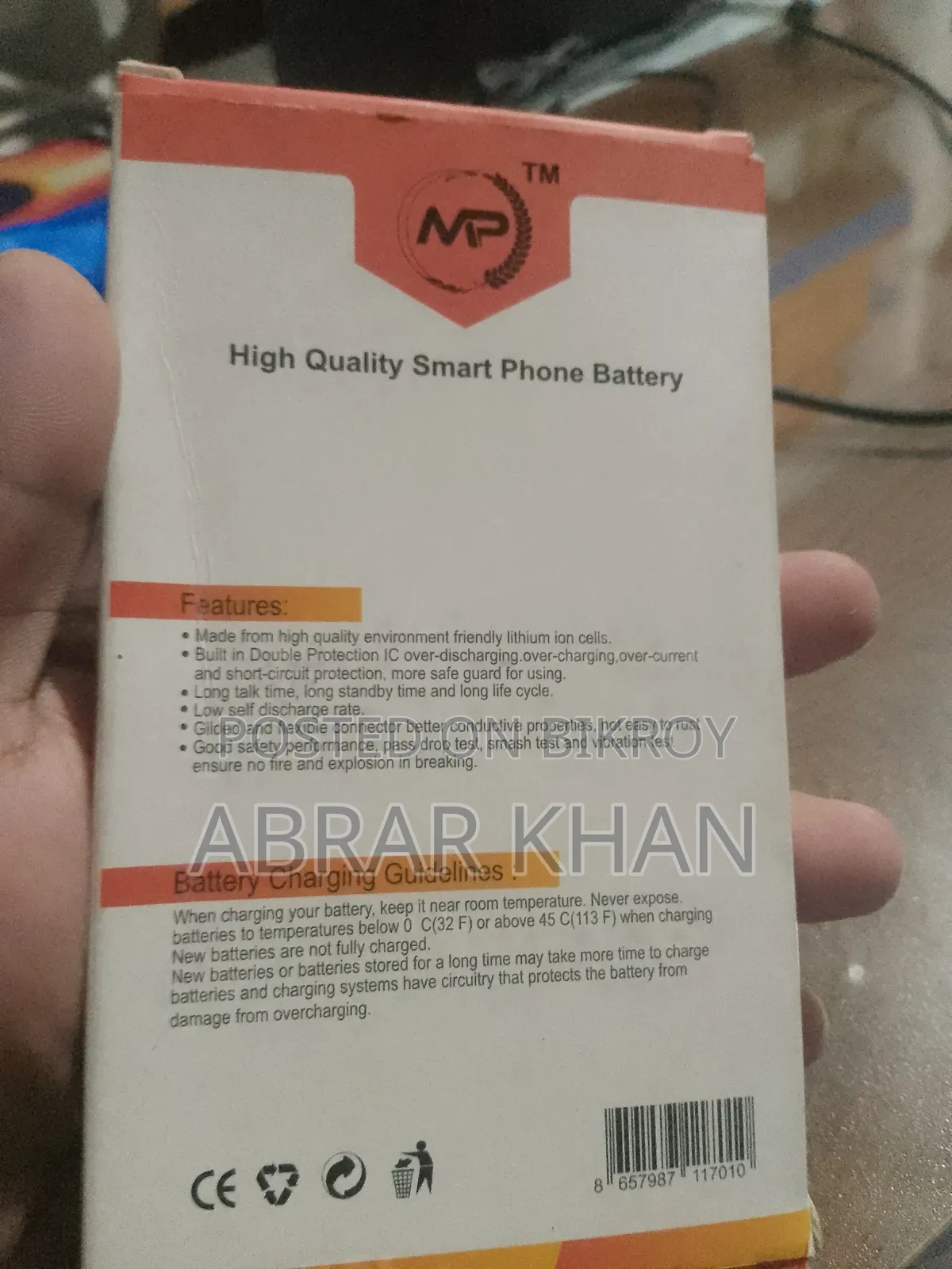 One Plus 9 Pro Battary