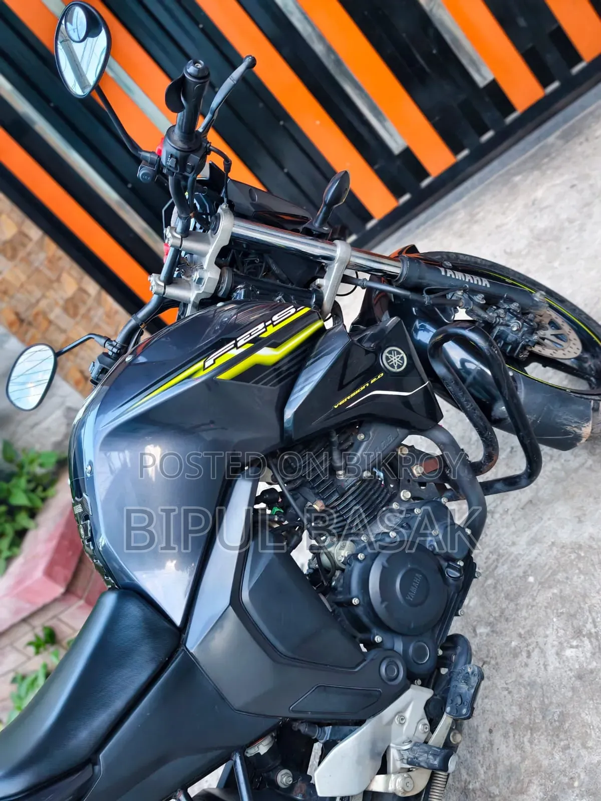 Yamaha FZS V2 2017 Black