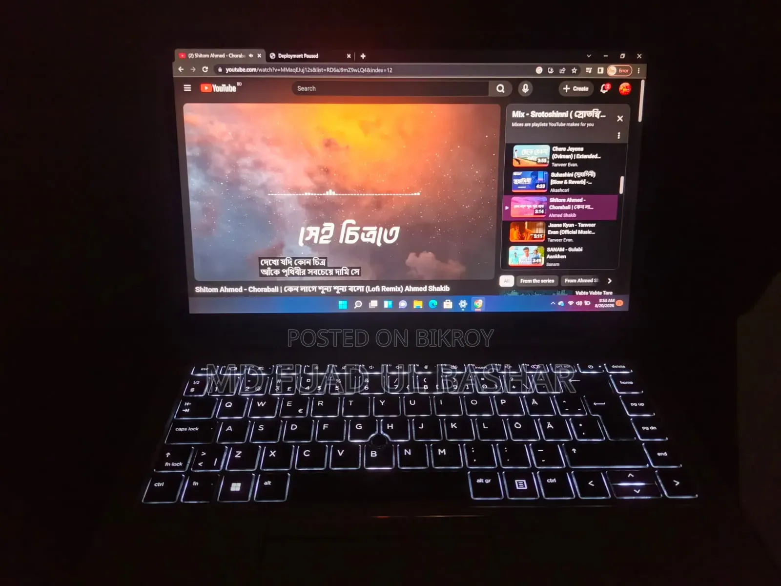 Laptop HP EliteBook 840 G8 8GB AMD Ryzen 5 SSD 256GB