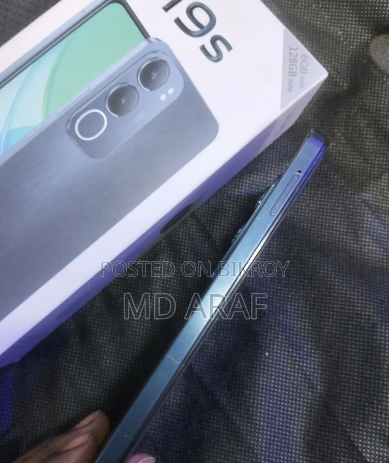 Vivo Y19s 128 GB Black