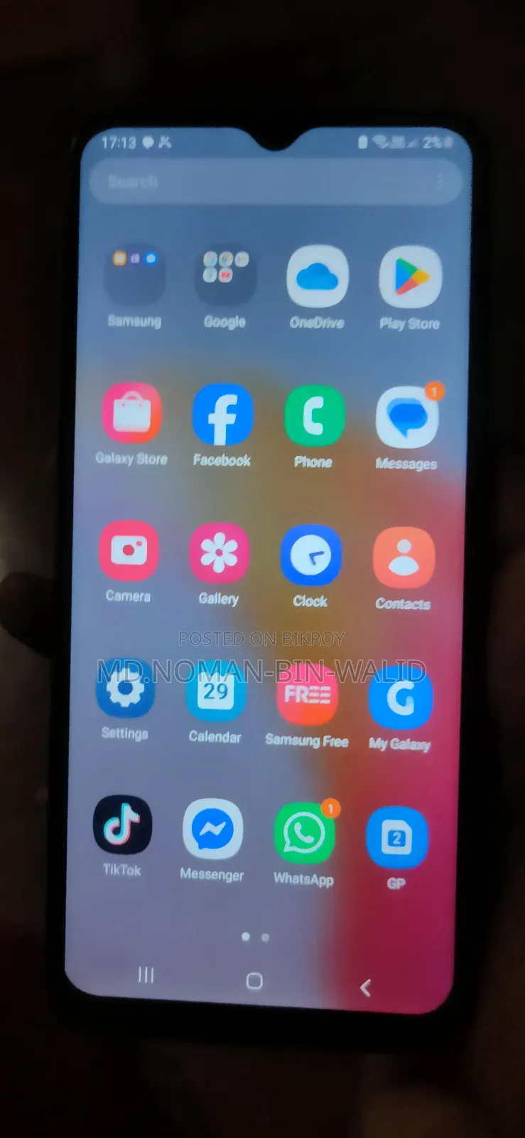 Samsung Galaxy A03 32 GB Black