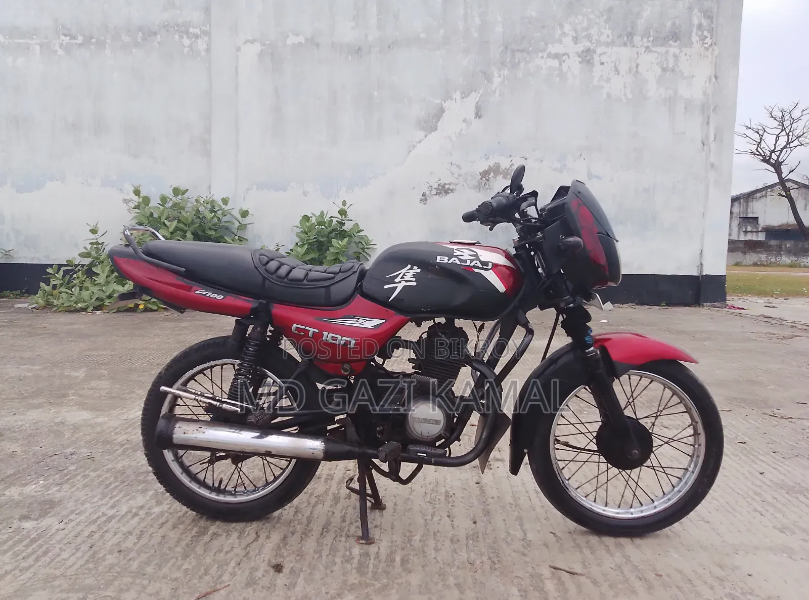 Bajaj CT 100 2006 Red