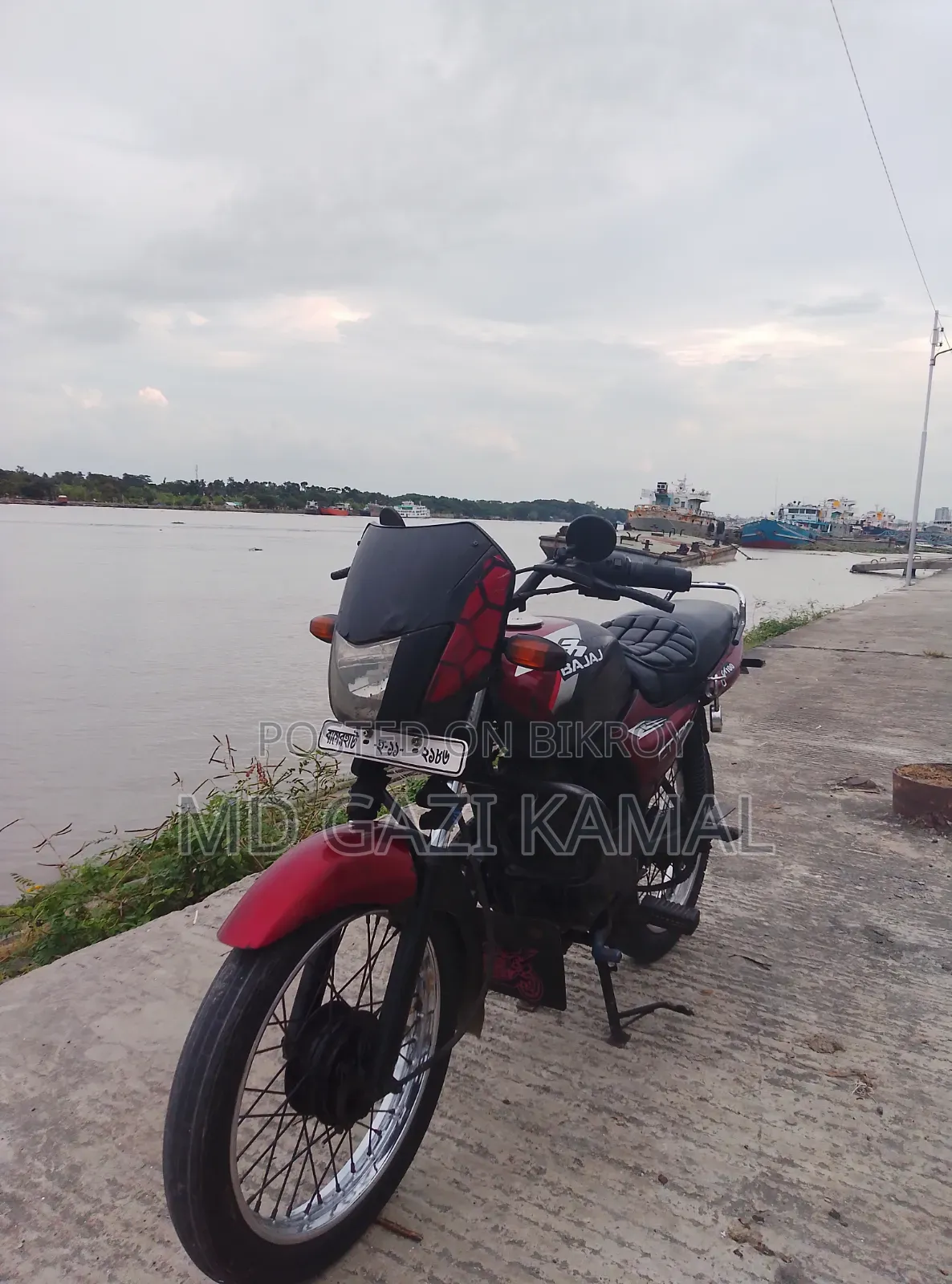 Bajaj CT 100 2006 Red