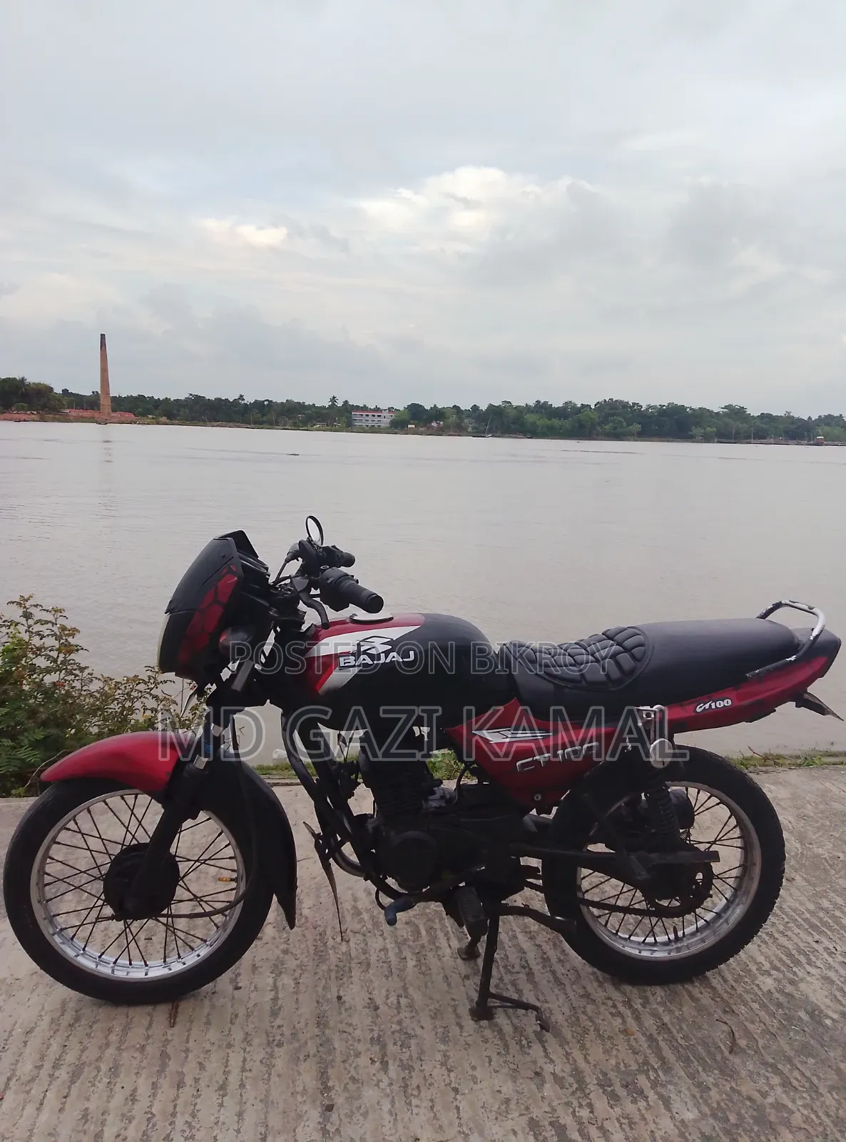 Bajaj CT 100 2006 Red