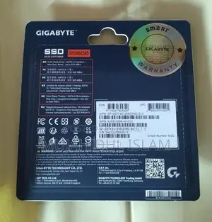 Gigabyte 256GB Sata III SSD (Brand New / Intact)