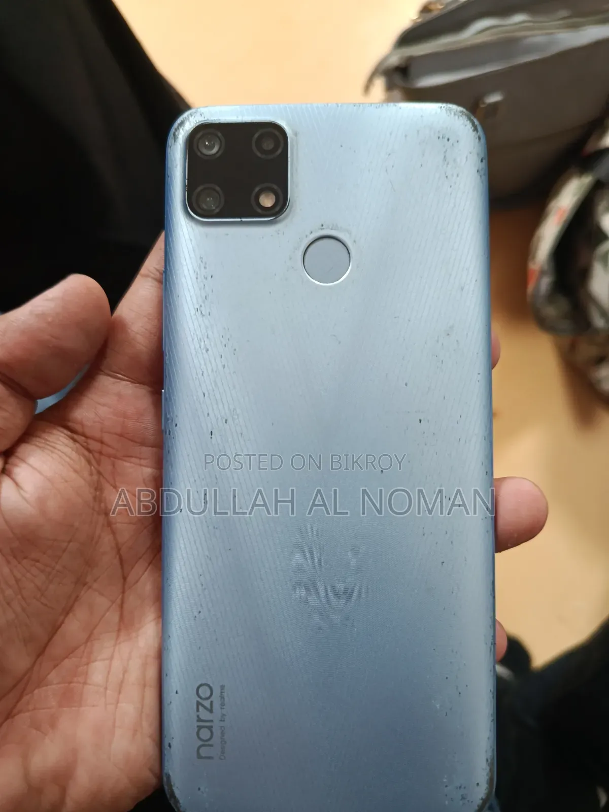 রিয়েলমি নার্জো ২০ ৬৪ জিবি নীল