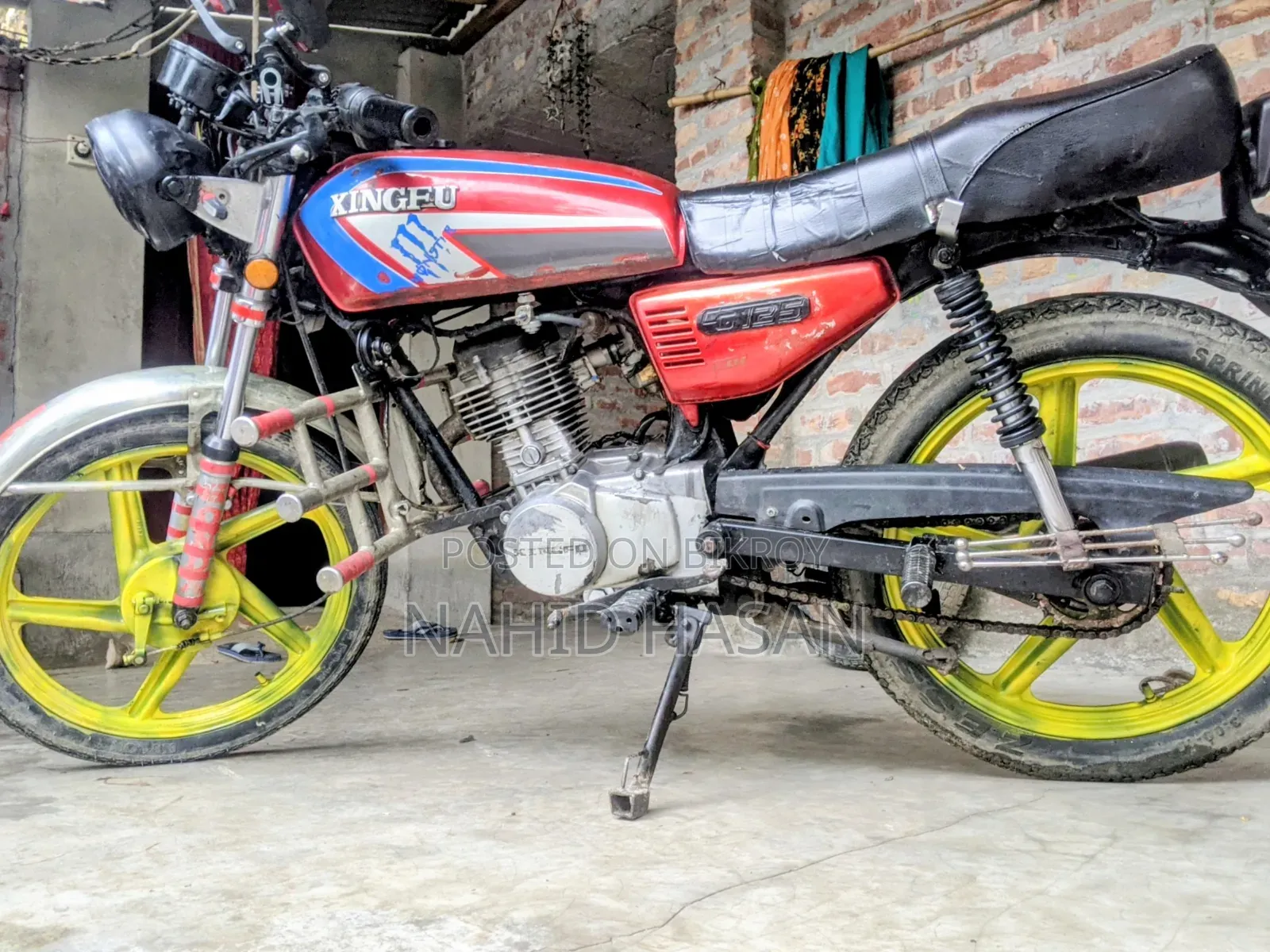 Red Motorcycle 2010
