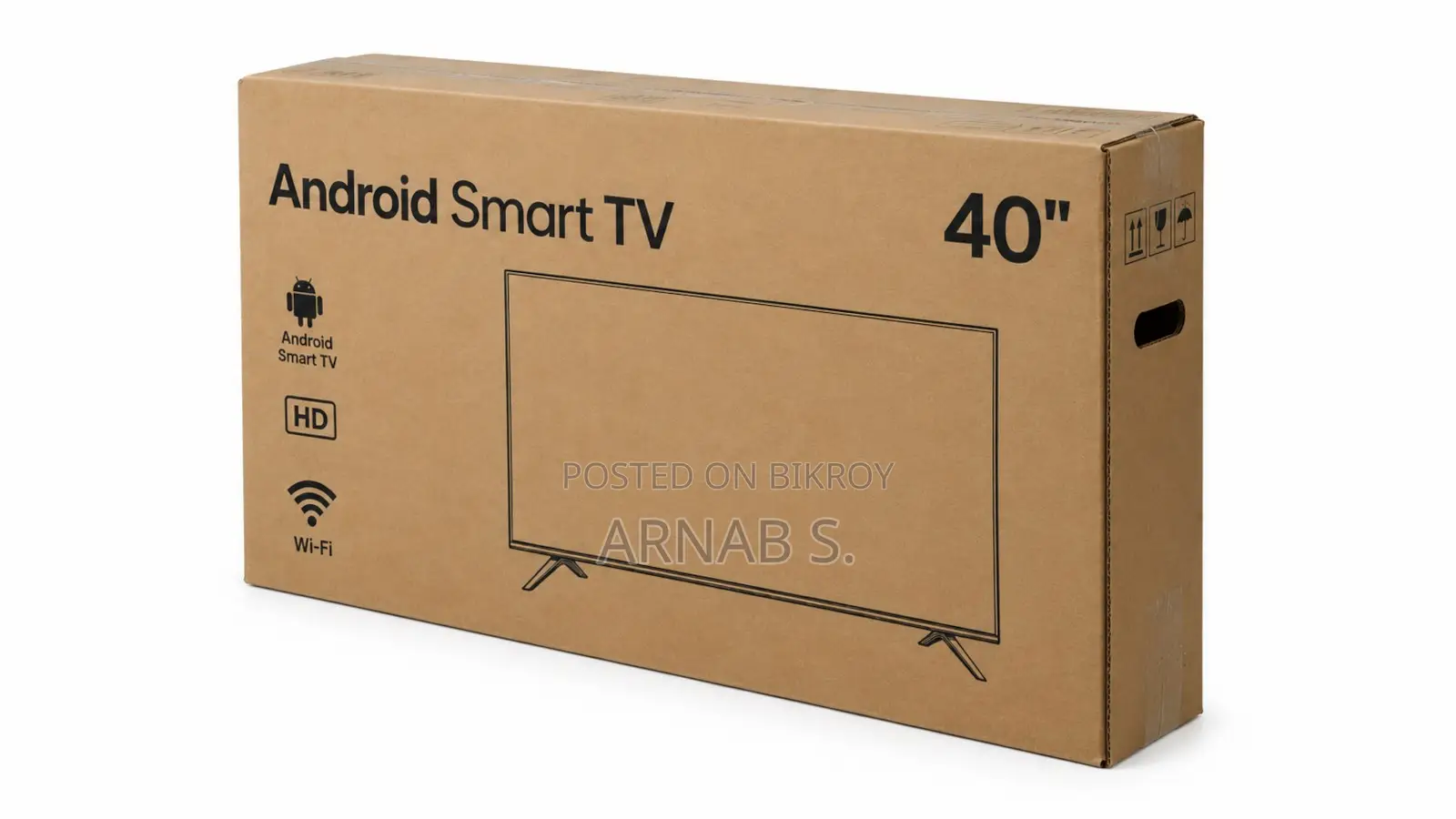 40" Android Smart TV With Display Issue