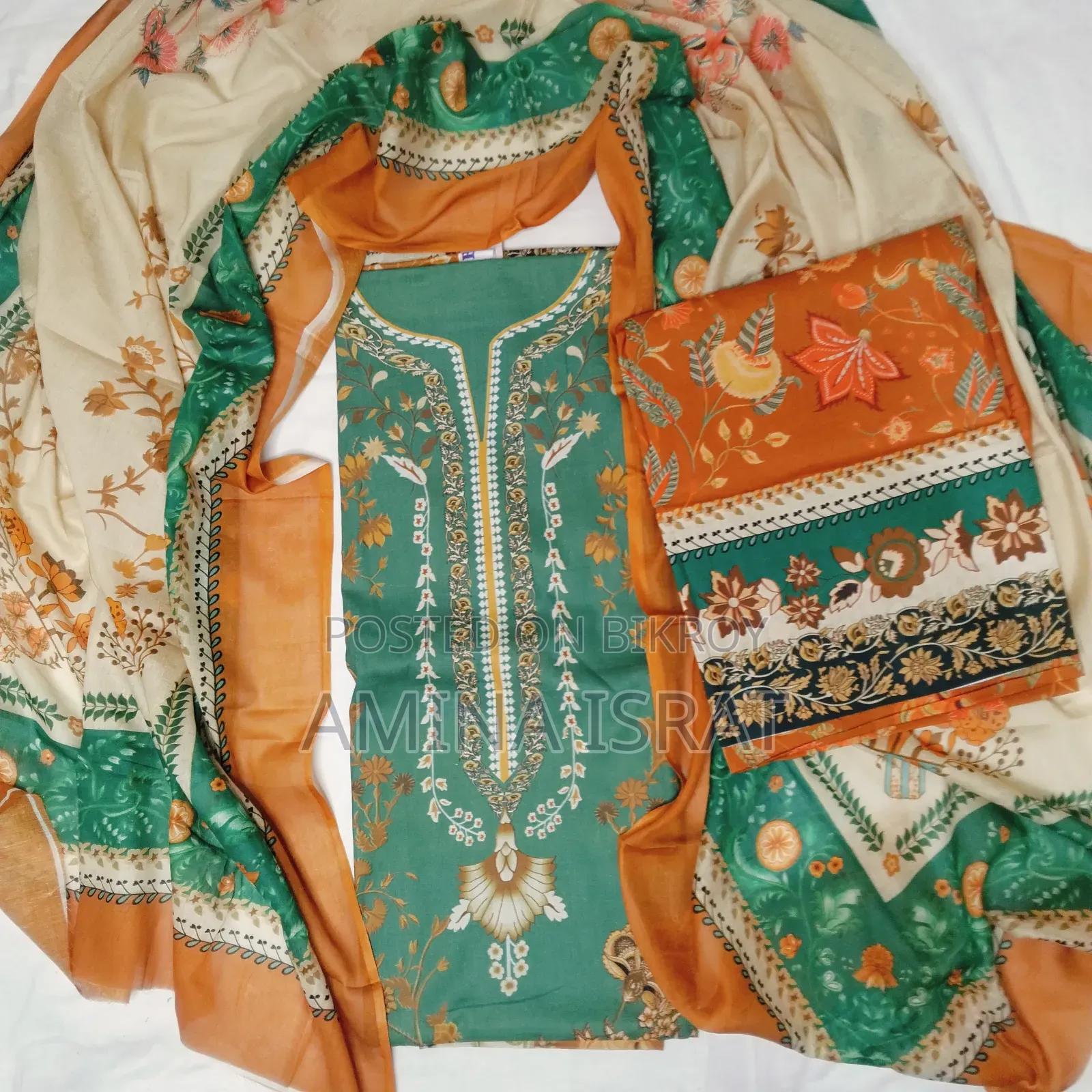 Bin Hamid and Koko Print Three Piece Collection