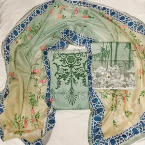 Bin Hamid and Koko Print Three Piece Collection