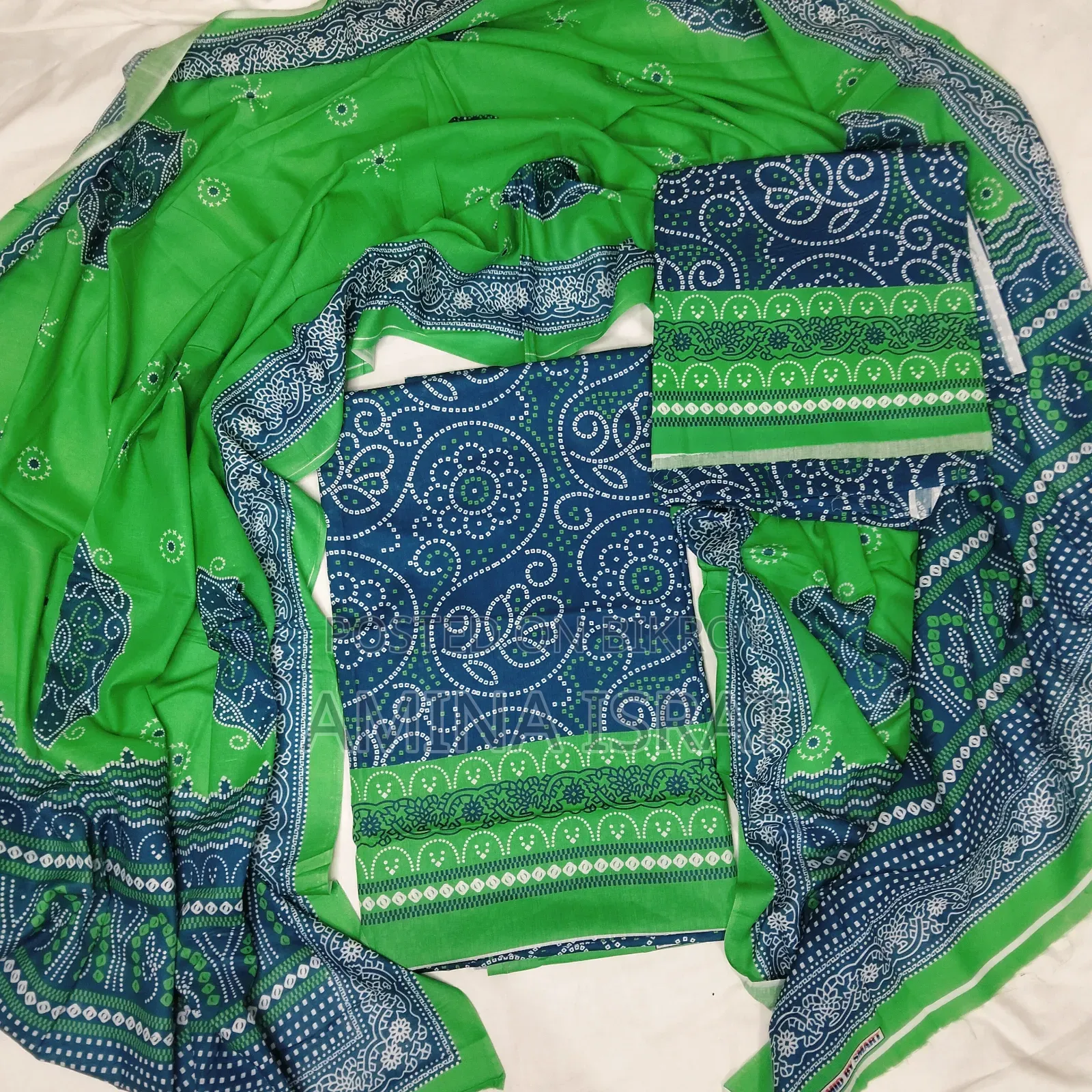 Bin Hamid and Koko Print Three Piece Collection