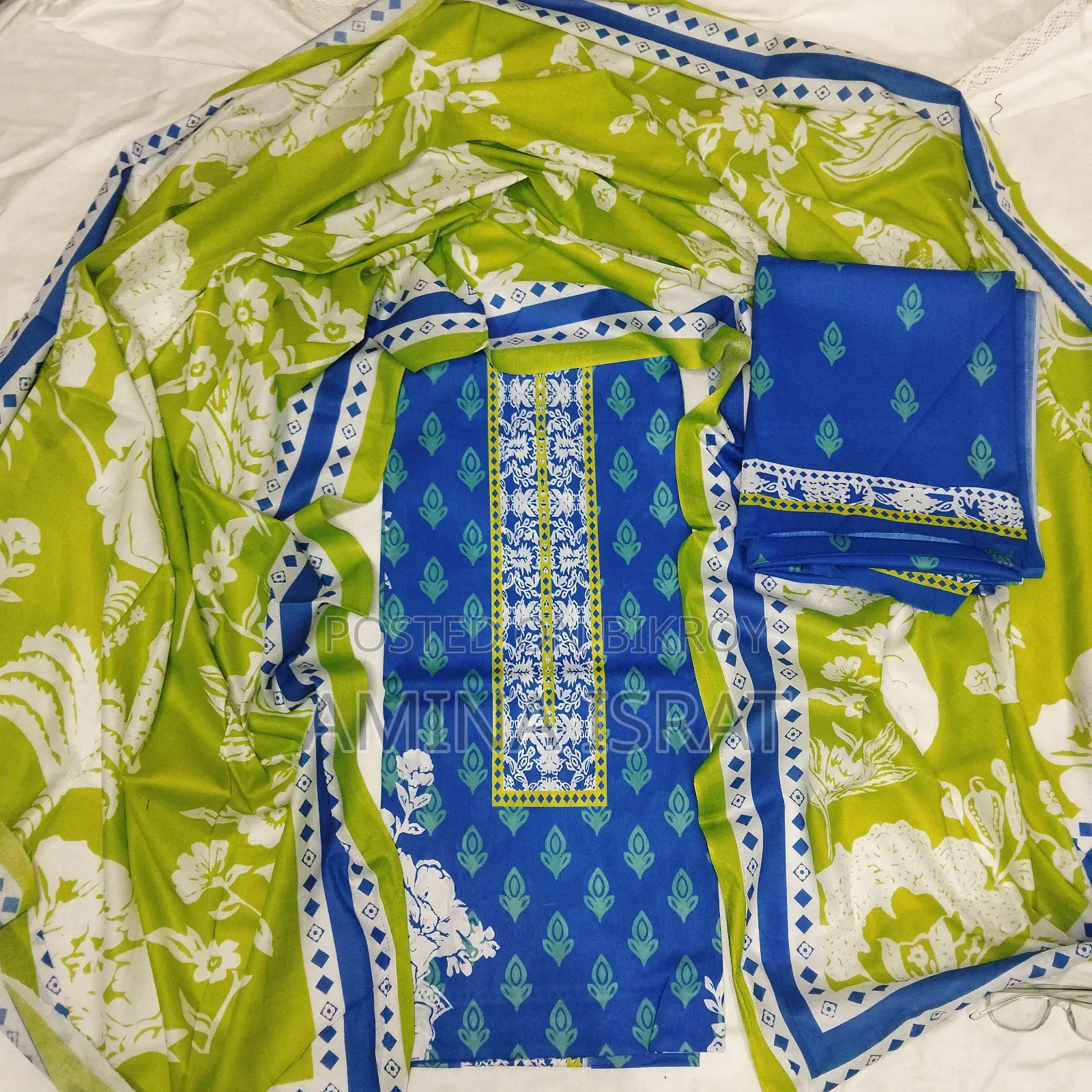 Bin Hamid and Koko Print Three Piece Collection