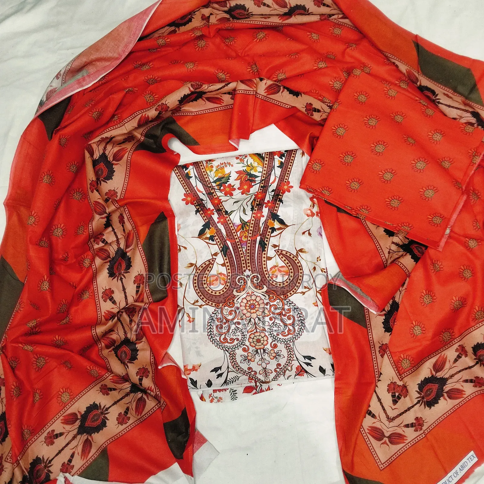 Bin Hamid and Koko Print Three Piece Collection