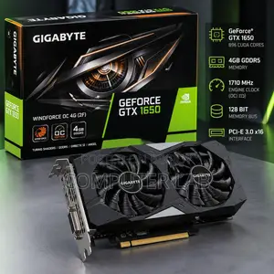 Gigabyte GeForce GTX-1650 4GB DDR5 Gaming OC Edition With Warranty