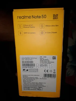 Realme Note 50 64 GB Black